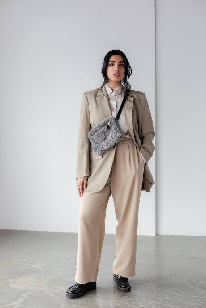 YBH Shearling Fanny Pack